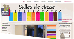 Desktop Screenshot of lyceedadultes.fr